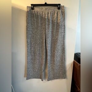 Ruby Rd. Wide leg lounge pants Gray Sweatpants